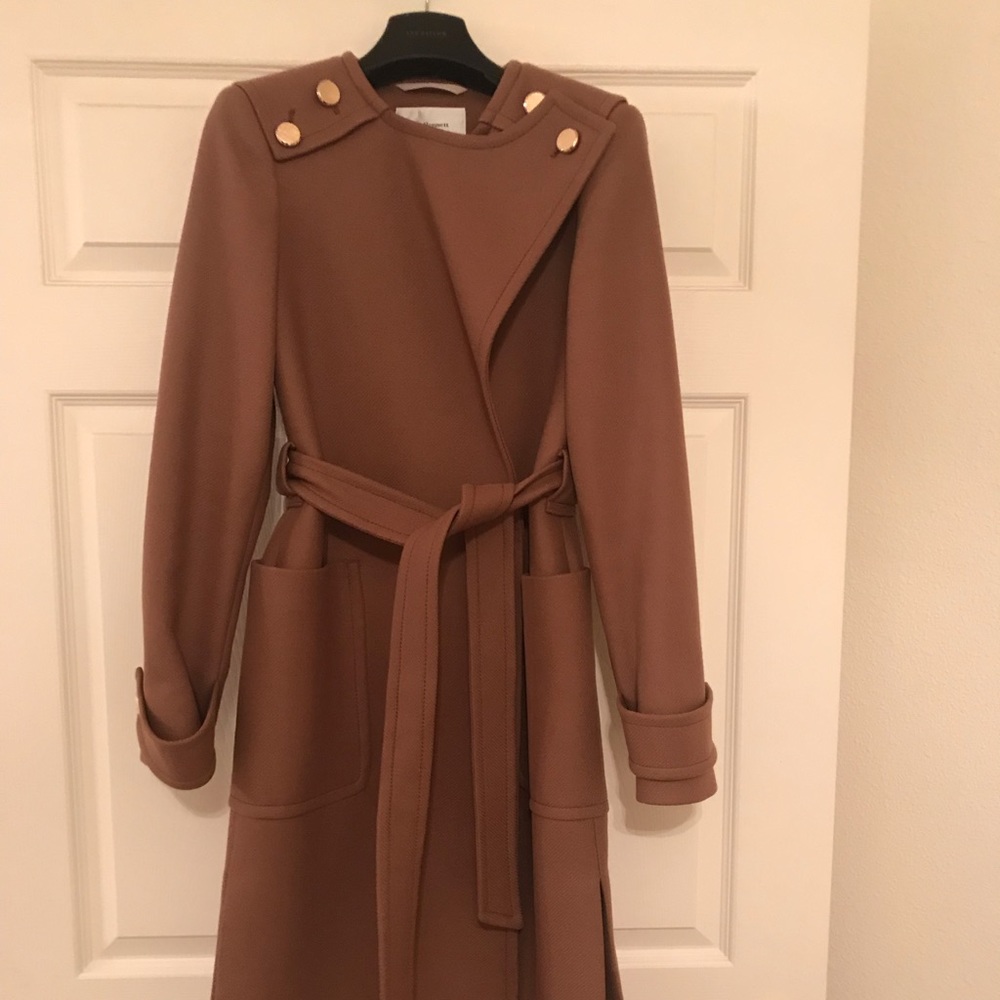 LK Bennett military inspired wool coat